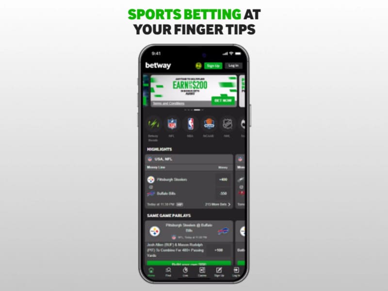 Скачать приложение Betway