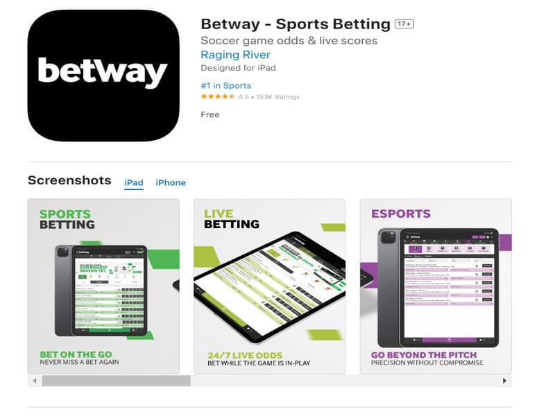 Как делать ставки в приложении Betway